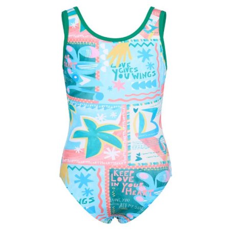 여아동  U백  실내수영복