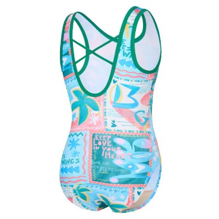 여아동  U백  실내수영복