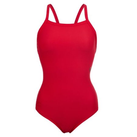 여성 심플 X백 원피스수영복