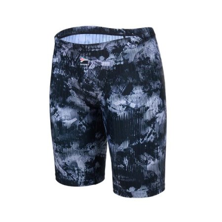 남성 레터링 4부 실내수영복