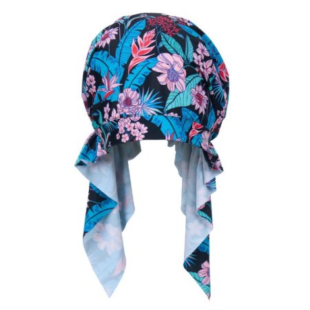 성인 플라워 두건 수모