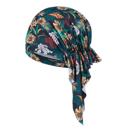 성인 플라워 두건 수모