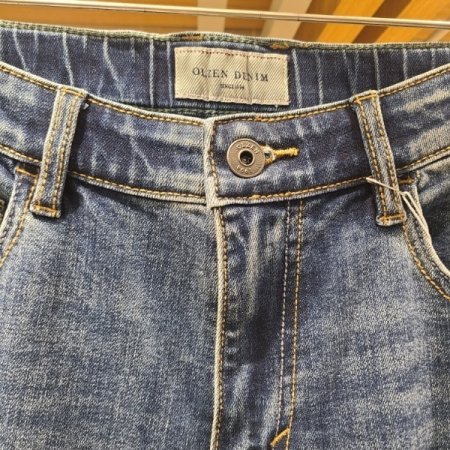 베이직 워싱 데님팬츠