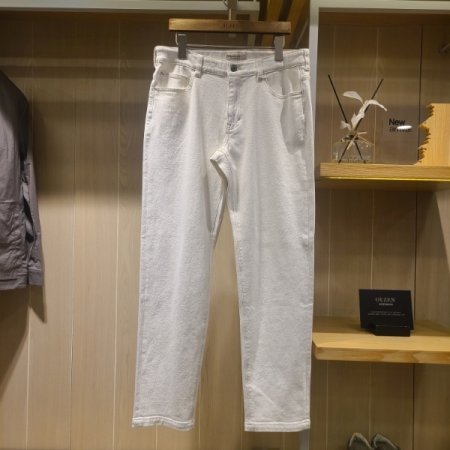 오비 전체 밴드 내장 데님팬츠