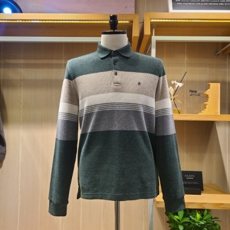 스트라이프 사카리바 카라 티셔츠