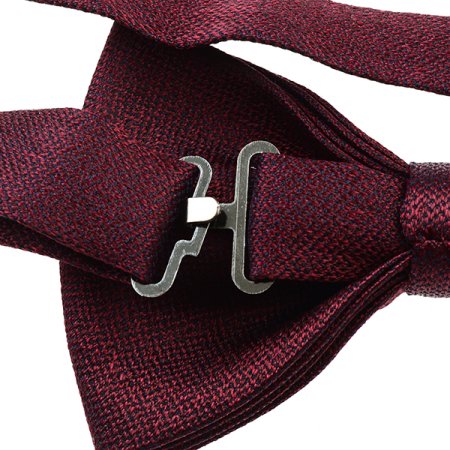 솔리드 실크 보우 타이