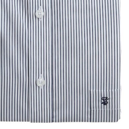 빅사이즈 스트레치스트라이프일반핏긴소매