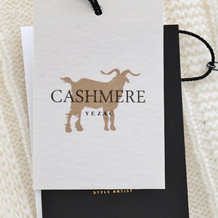 캐시미어 100 중앙홀 쁘띠 머플러