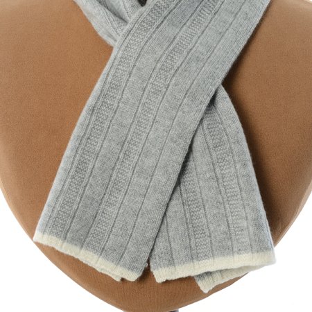 캐시미어 100 중앙홀 쁘띠 머플러