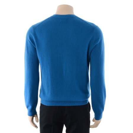 캐시머어 100 라운드넥 긴소매 니트