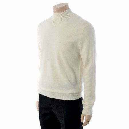 캐시미어 100 하프넥 긴소매 니트