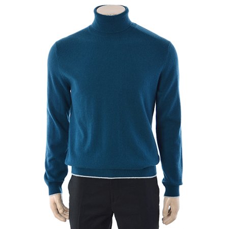 캐시미어 100 터들넥 긴소매 니트