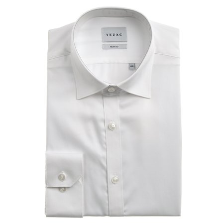 예작셔츠 슬림핏 긴소매