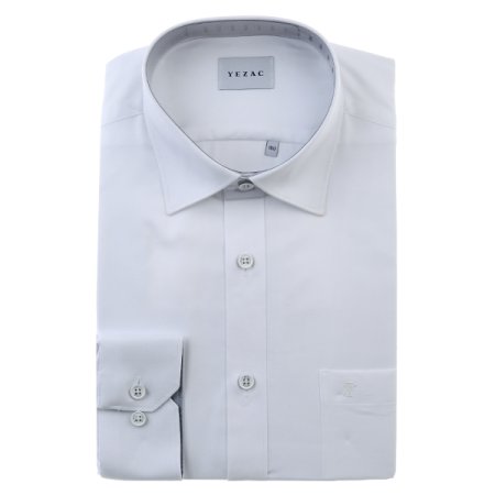 배색카라 면혼방 솔리드 일반핏 긴소매