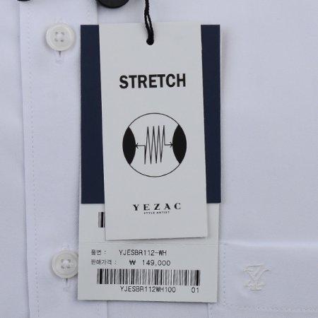 스트레치 솔리드 일반핏 긴소매