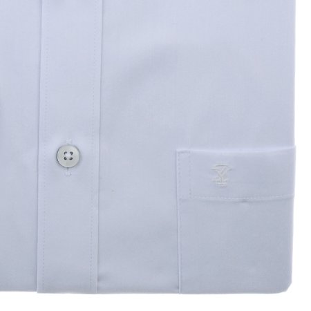 배색카라 스트레치 솔리드 일반핏긴소매