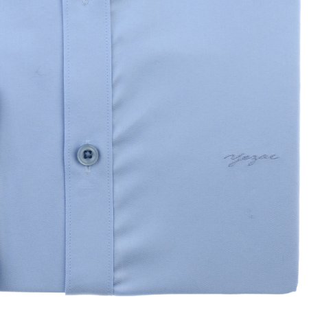 배색카라 면혼방 솔리드 슬림핏 긴소매