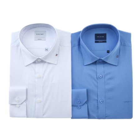 카라자수 스트레치솔리드 슬림핏 긴소매