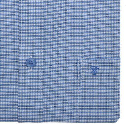 면혼방 스트레치 체크 일반핏 긴소매