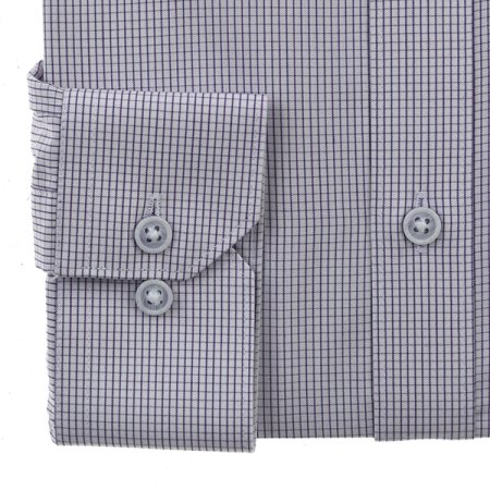 면혼방 체크 일반핏 긴소매