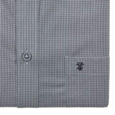 면혼방 체크 일반핏 긴소매