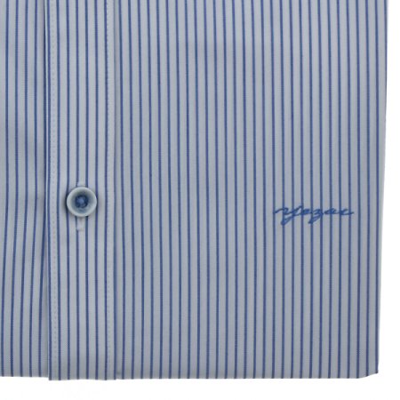 면혼방스트레치 스트라이프 슬림핏긴소매