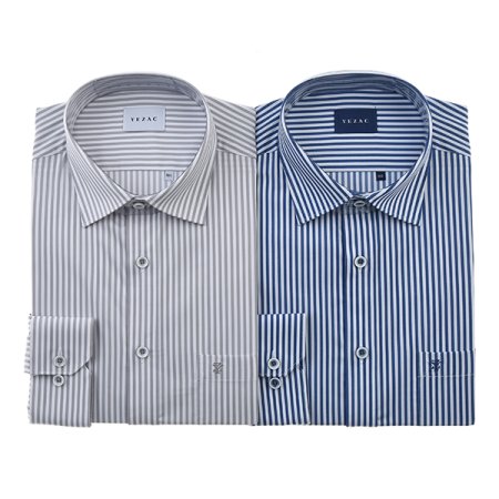 면혼방스트레치 스트라이프 일반핏긴소매