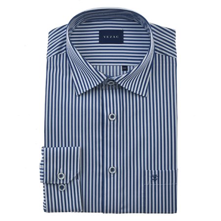 면혼방스트레치 스트라이프 일반핏긴소매