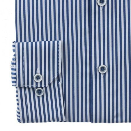 면혼방스트레치 스트라이프 일반핏긴소매