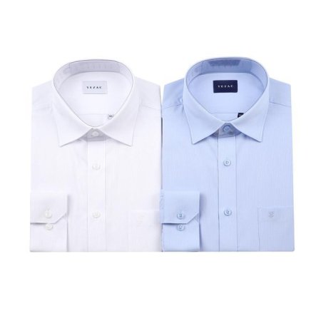 구김 적은 도비 솔리드 일반핏 긴소매