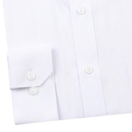 구김 적은 도비 솔리드 일반핏 긴소매