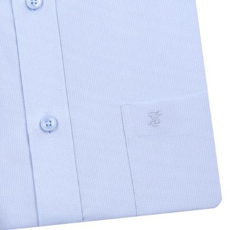 구김 적은 도비 솔리드 일반핏 긴소매