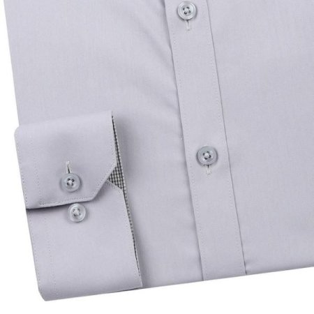 면혼방 스트레치솔리드 슬림핏긴소매