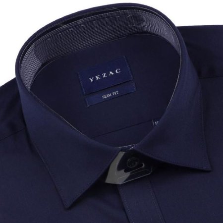 면혼방 스트레치솔리드 슬림핏긴소매