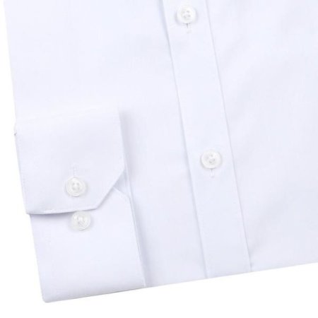 와이드카라 스트레치솔리드 슬림핏긴소매