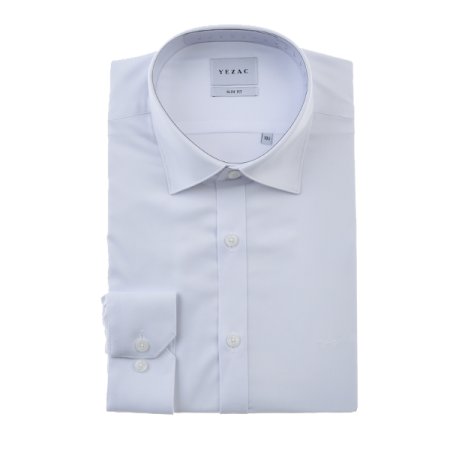 세미와이드 스트레치솔리드 슬림핏긴소매