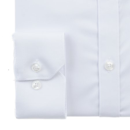 예작셔츠 자수포인트 스트레치솔리드 슬림핏긴소매