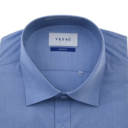예작셔츠 구김적은 카치온 스트레치 슬림핏긴소매