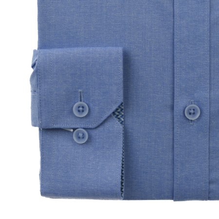 예작셔츠 구김적은 카치온 스트레치 슬림핏긴소매