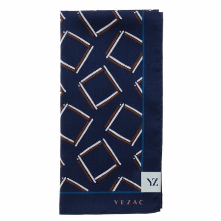 기하학 패턴 코튼 100 손수건