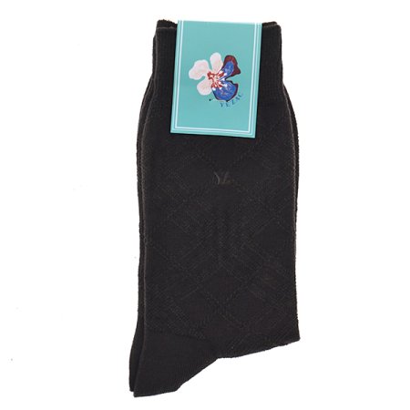 다이아 조직감이 돋보이는 중목 양말