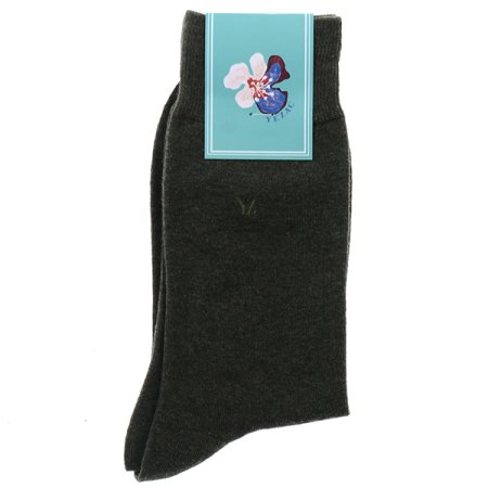 산뜻한 컬러감의 솔리드 중목 양말