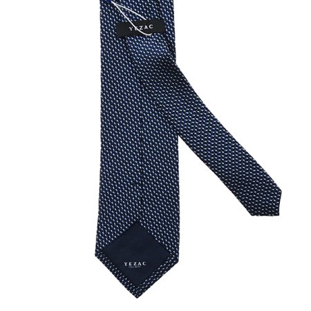 물결문양 모티브 큐빅올오버 실크넥타이