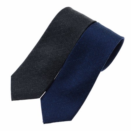 격자 조직 솔리드 실크 넥타이