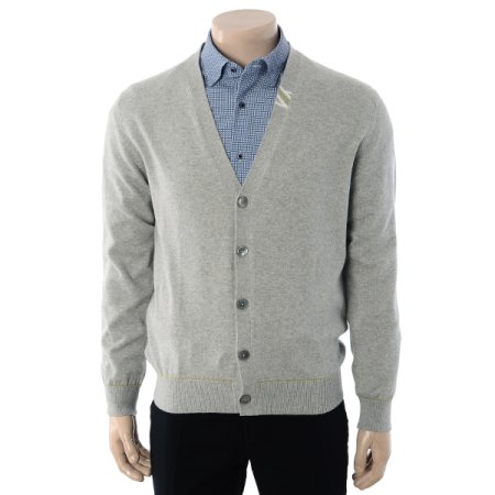 코튼 혼방 V넥 가디건