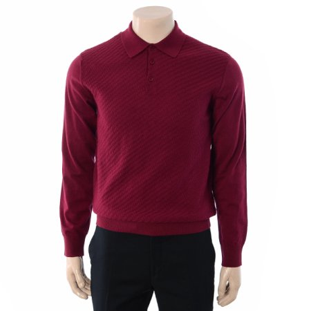 앞판 변형조직 포인트 코튼혼방 카라티