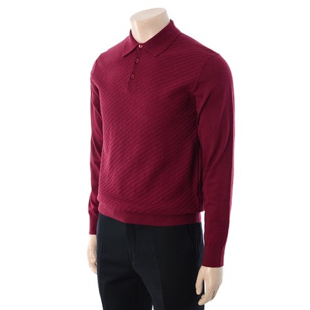 앞판 변형조직 포인트 코튼혼방 카라티