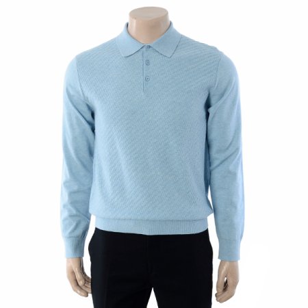 앞판 변형조직 포인트 코튼혼방 카라티