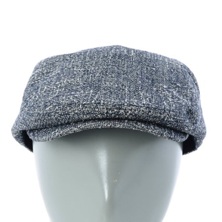 그레이 린넨 혼방 쟈가드 헌팅캡