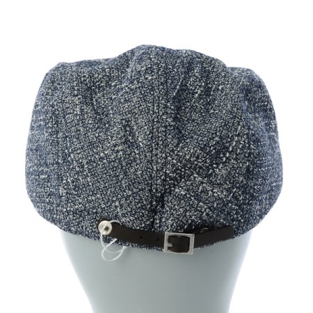 그레이 린넨 혼방 쟈가드 헌팅캡